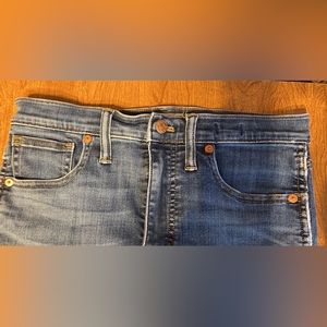 Madewell 10” High Rise Skinny Jeans